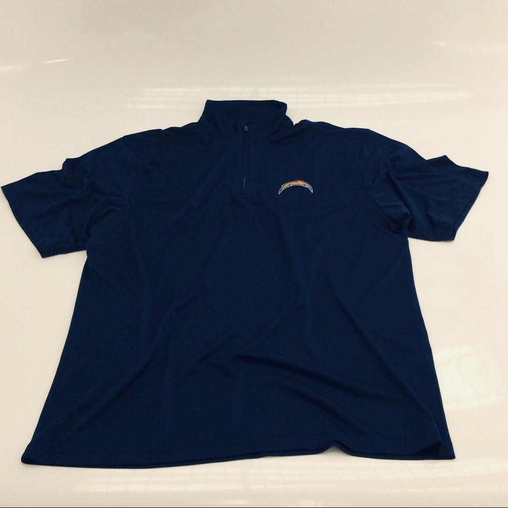 Los Angeles Chargers Izod Half Zip CoolFX Shirt